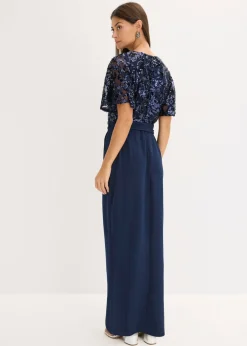 Clearance Vestido largo con bordado de lentejuelas Mujer Vestidos|Ropa Elegante