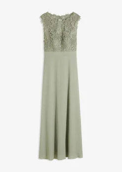 Best Vestido largo con encaje Mujer Vestidos|Tallas Pequeñas