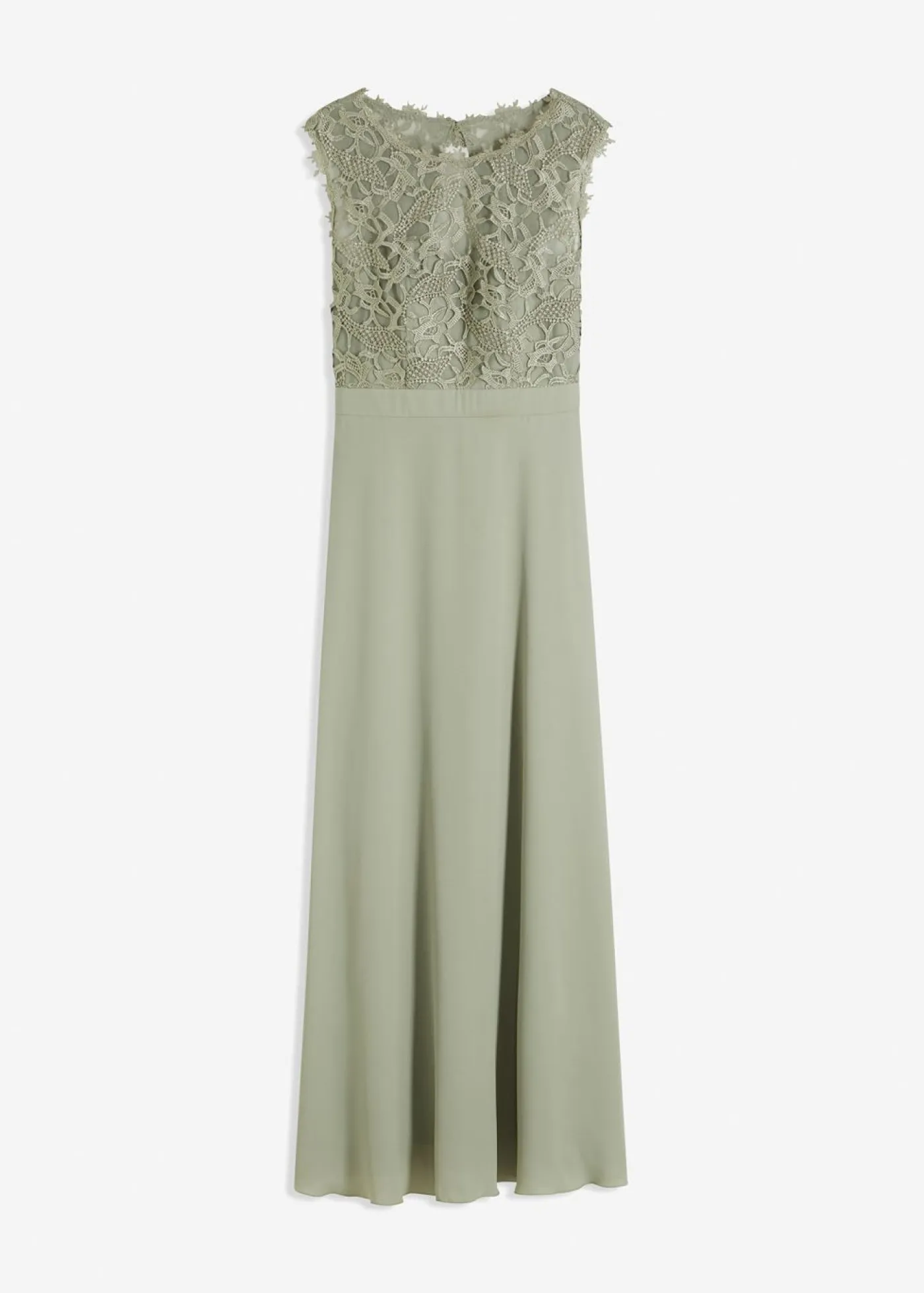 Best Vestido largo con encaje Mujer Vestidos|Tallas Pequeñas