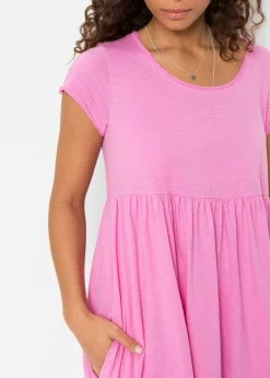 New Vestido largo de algodón orgánico Mujer Vestidos