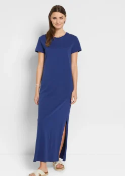 Discount Vestido largo de algodón puro Mujer Básicos|Vestidos