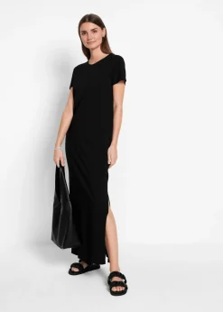 Clearance Vestido largo de algodón puro Mujer Básicos|Vestidos