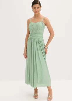 New Vestido largo de malla con diferentes variantes de uso Mujer Vestidos|Ropa Elegante