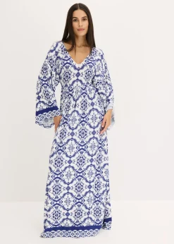 Discount Vestido largo de mezcla de viscosa suave Mujer Vestidos