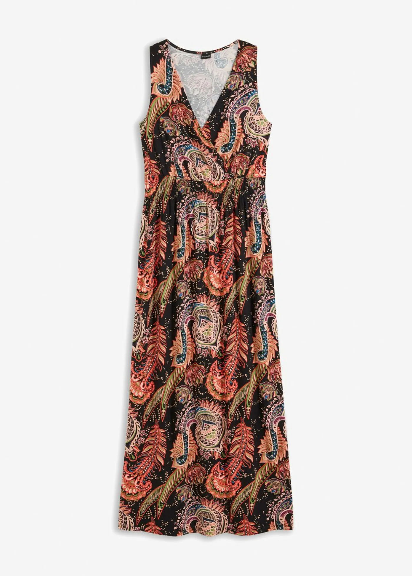 Best Vestido largo de mezcla de viscosa suave Mujer Vestidos|Novedades