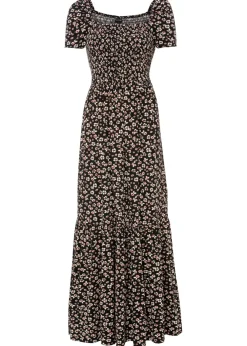 Clearance Vestido largo de mezcla de viscosa Mujer Vestidos|Tallas Pequeñas