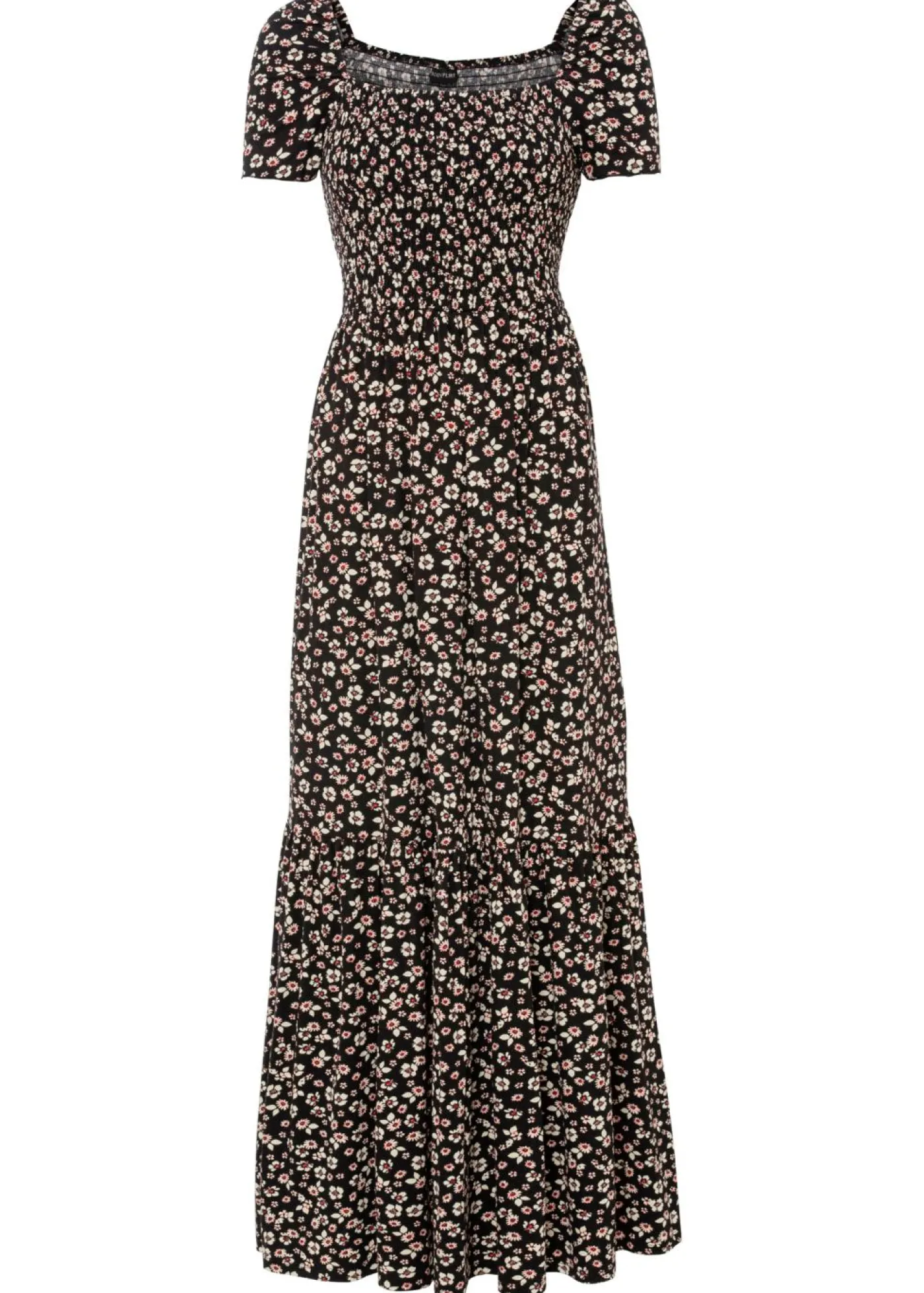 Clearance Vestido largo de mezcla de viscosa Mujer Vestidos|Tallas Pequeñas
