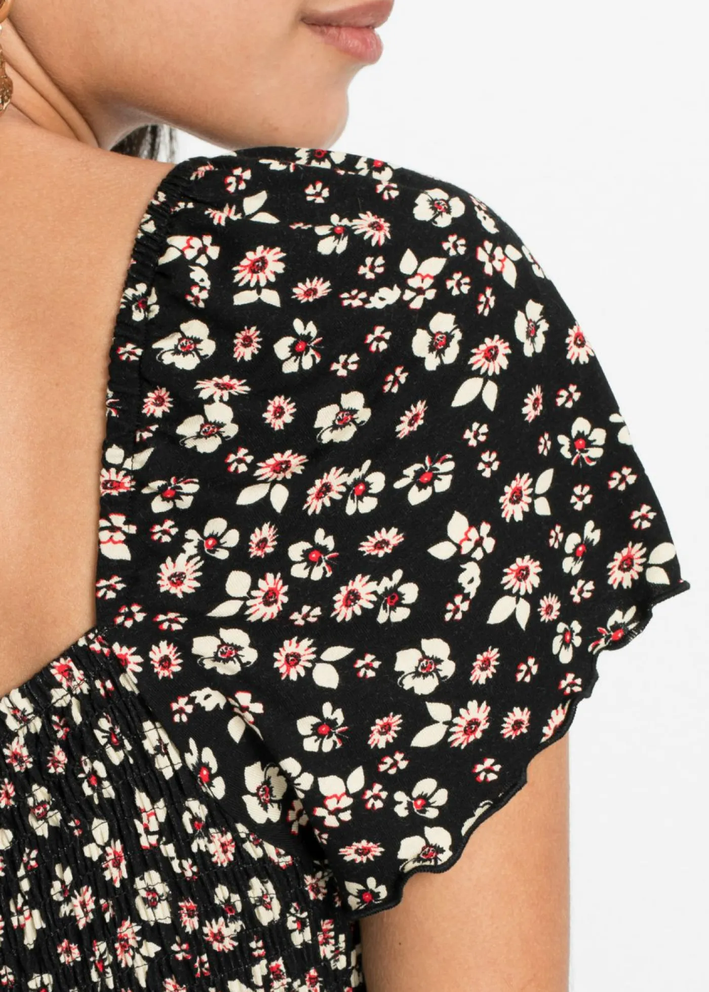 Clearance Vestido largo de mezcla de viscosa Mujer Vestidos|Tallas Pequeñas