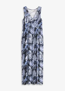 Sale Vestido largo de mezcla de viscosa suave Mujer Vestidos|Novedades