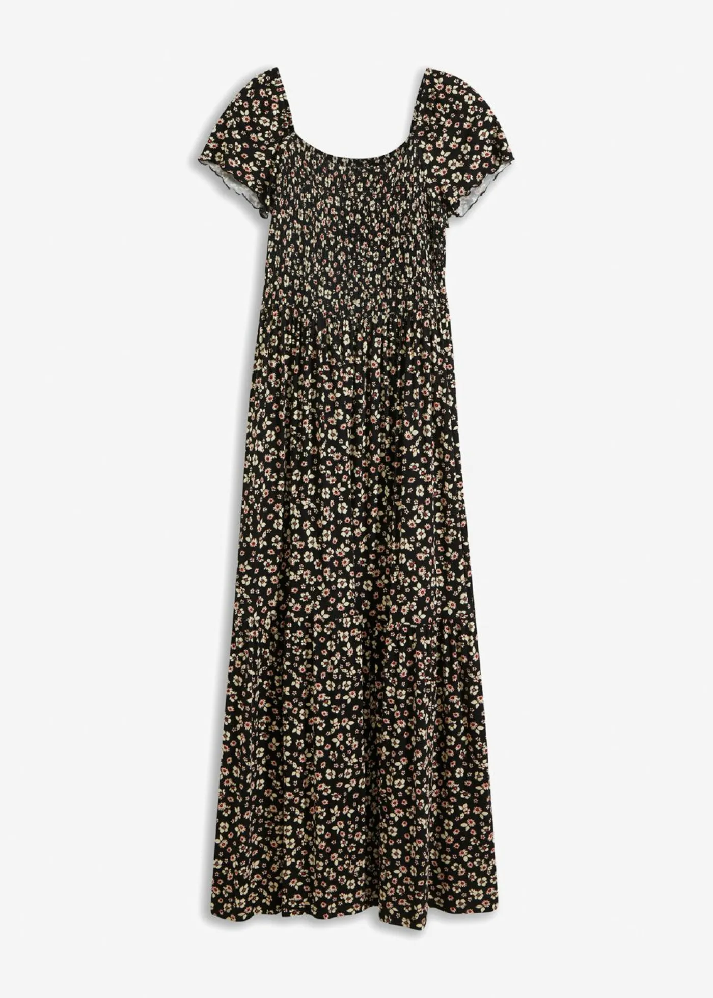 Vestido largo de mezcla de viscosa Mujer Vestidos