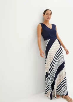 Best Vestido largo de mezcla de viscosa suave Mujer Vestidos