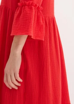 Online Vestido largo de muselina suave Mujer Tallas Pequeñas