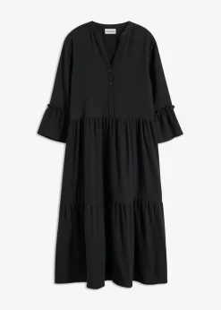 Best Vestido largo de muselina suave Mujer Vestidos|Novedades