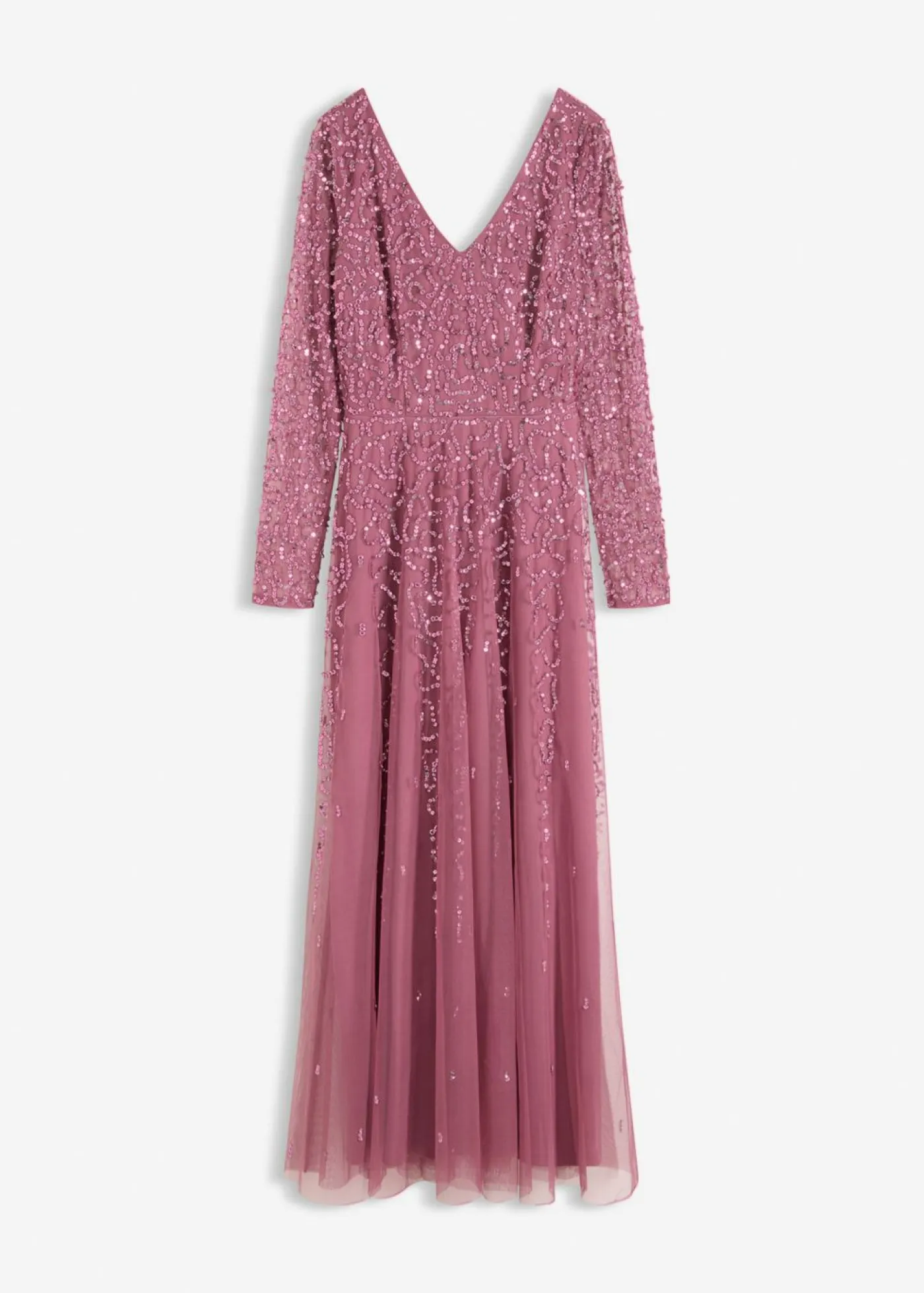 New Vestido largo de noche con lentejuelas Mujer Vestidos|Ropa Elegante