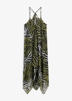 Sale Vestido largo de playa en poliéster reciclado Mujer Ropa De Playa|Vestidos