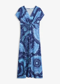 Clearance Vestido largo de punto estampado Mujer Vestidos|Novedades