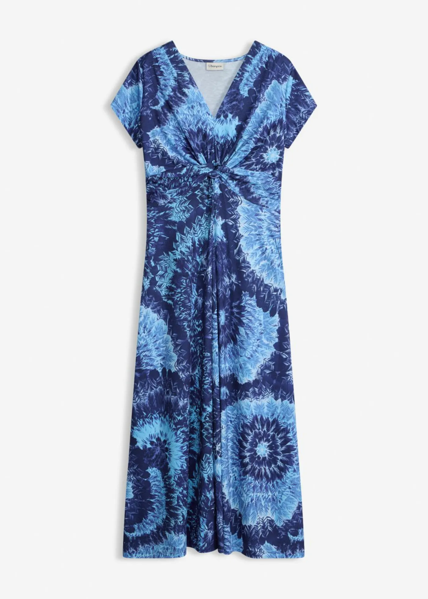 Clearance Vestido largo de punto estampado Mujer Vestidos|Novedades