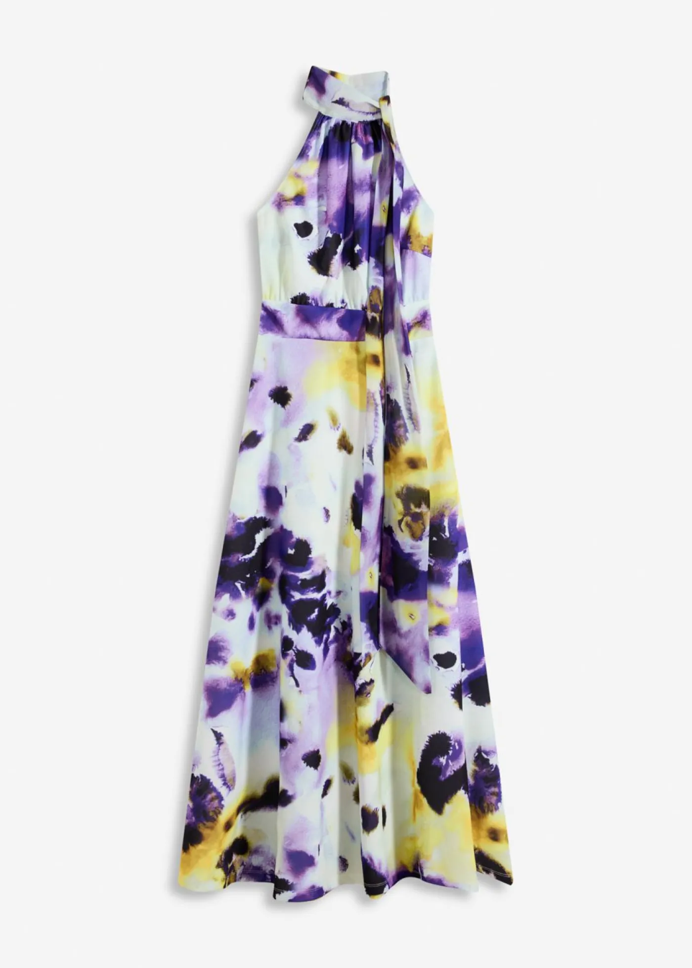 Clearance Vestido largo de tejido de neopreno firme Mujer Vestidos|Ropa Elegante
