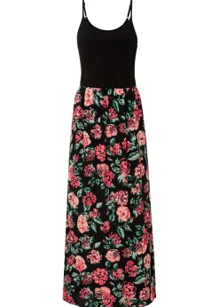 Outlet Vestido largo de viscosa sostenible Mujer Vestidos