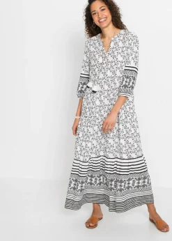 Online Vestido largo de viscosa fluida Mujer Vestidos