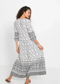 Online Vestido largo de viscosa fluida Mujer Vestidos