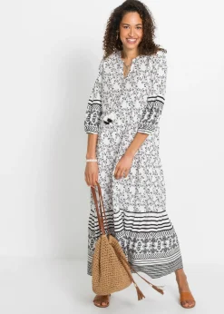 Online Vestido largo de viscosa fluida Mujer Vestidos