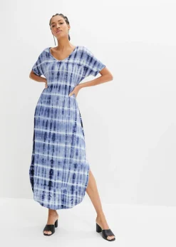 Vestido largo de viscosa fluida Mujer Vestidos