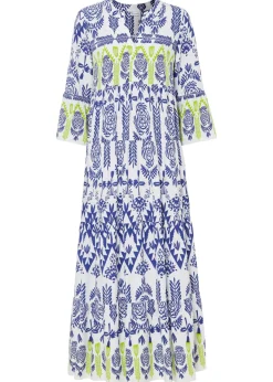 Best Vestido largo de viscosa fluida Mujer Vestidos