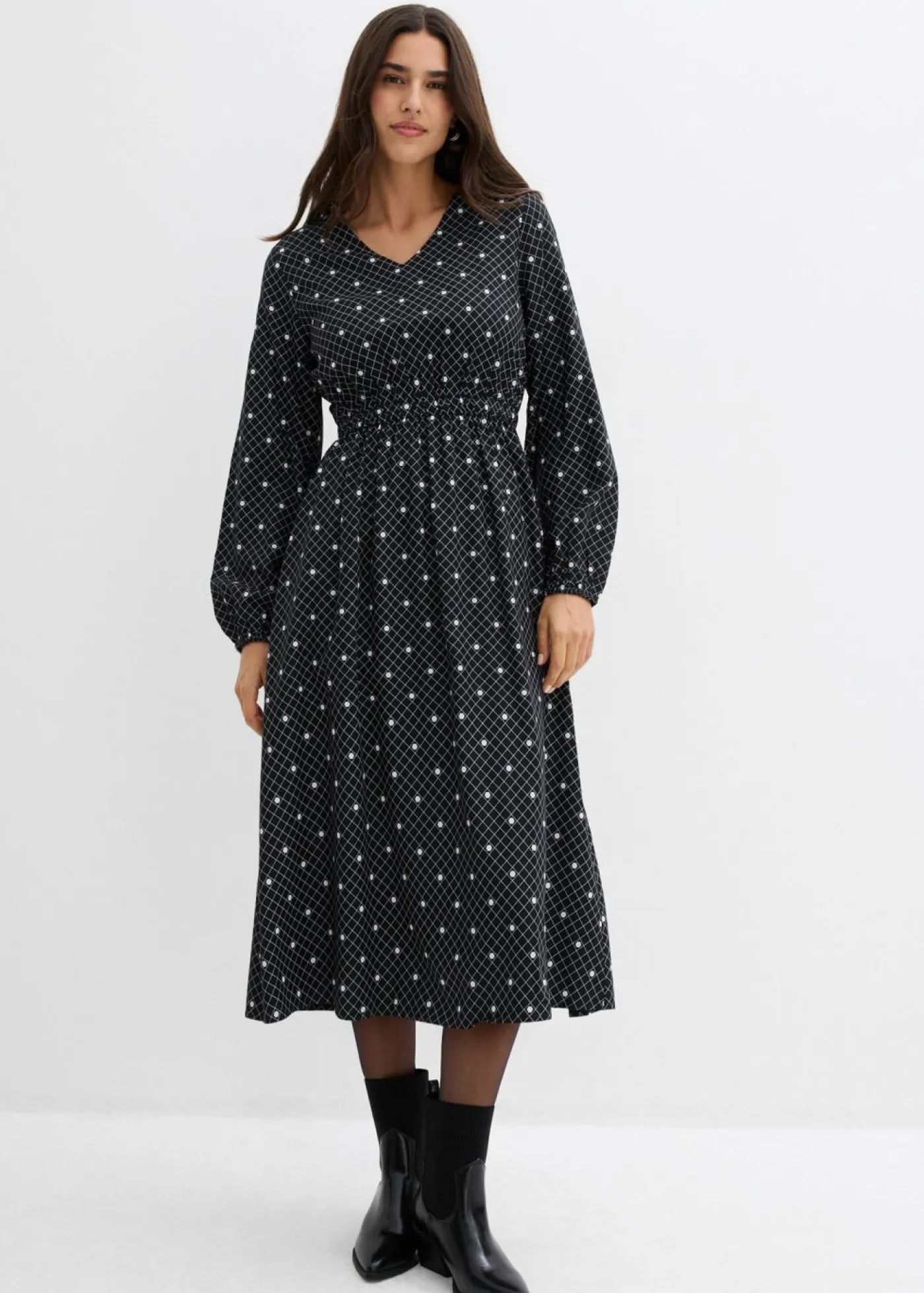 Discount Vestido largo de viscosa fluida Mujer Vestidos