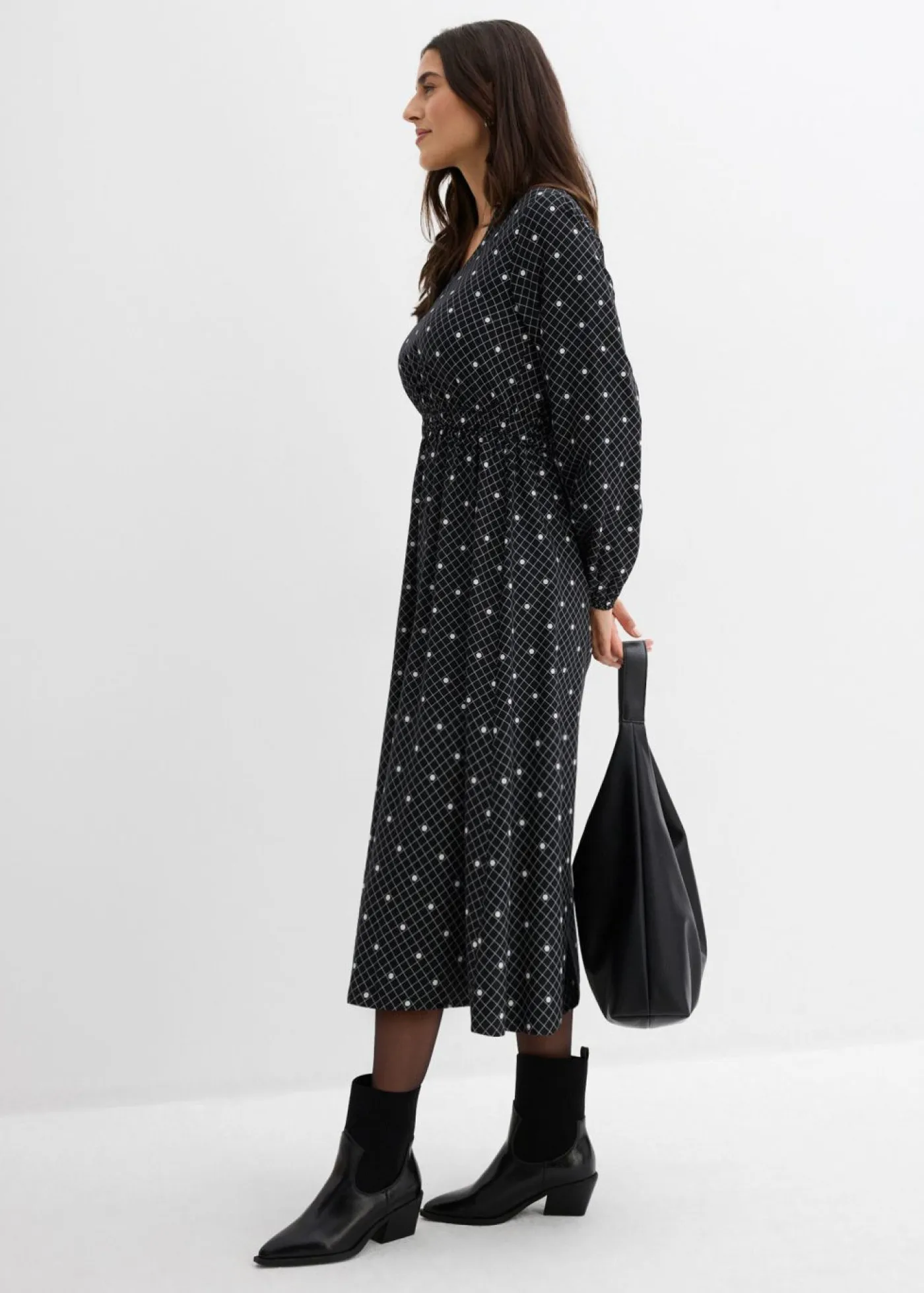 Discount Vestido largo de viscosa fluida Mujer Vestidos