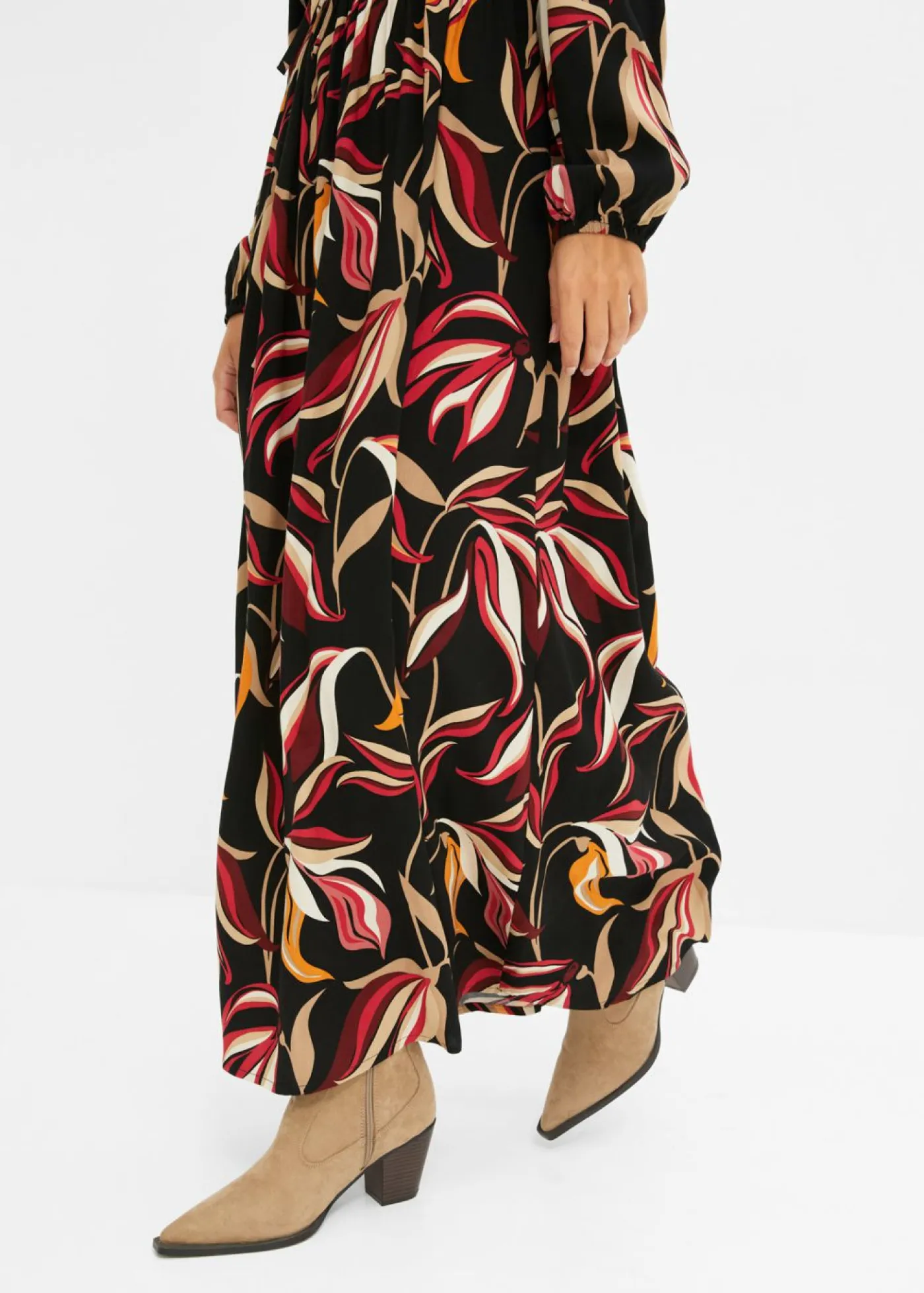 Sale Vestido largo estampado Mujer Vestidos