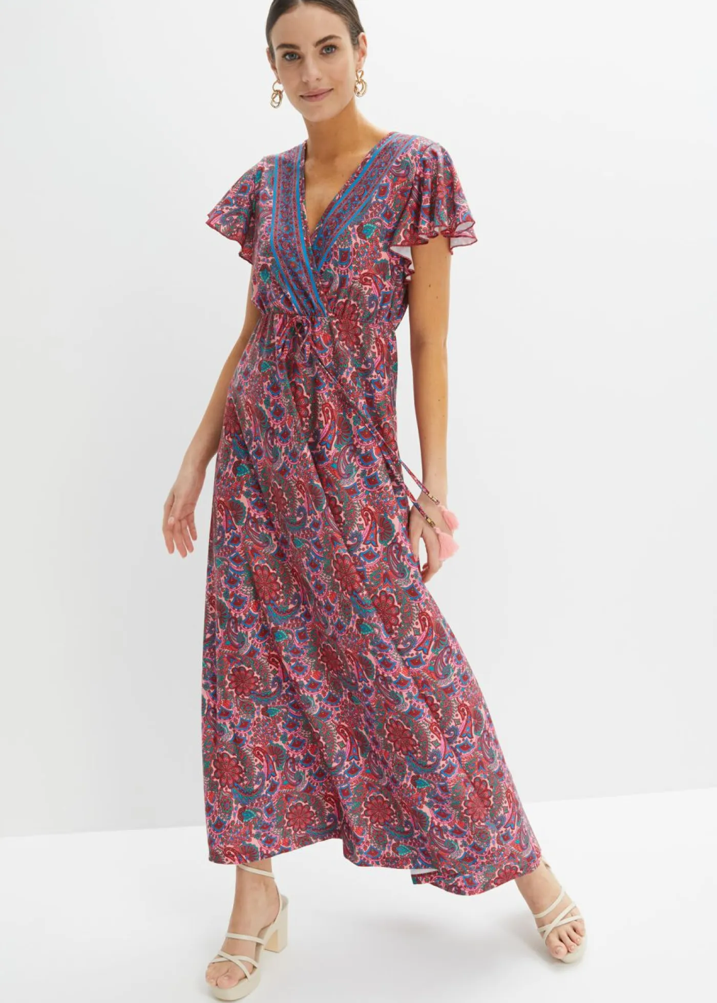 Hot Vestido largo estampado Mujer Vestidos
