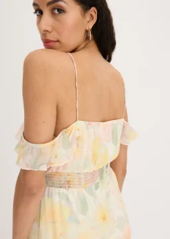 Vestido largo estampado Mujer Vestidos