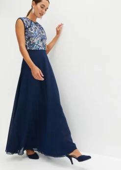 Discount Vestido maxi con encaje Mujer Vestidos|Ropa Elegante