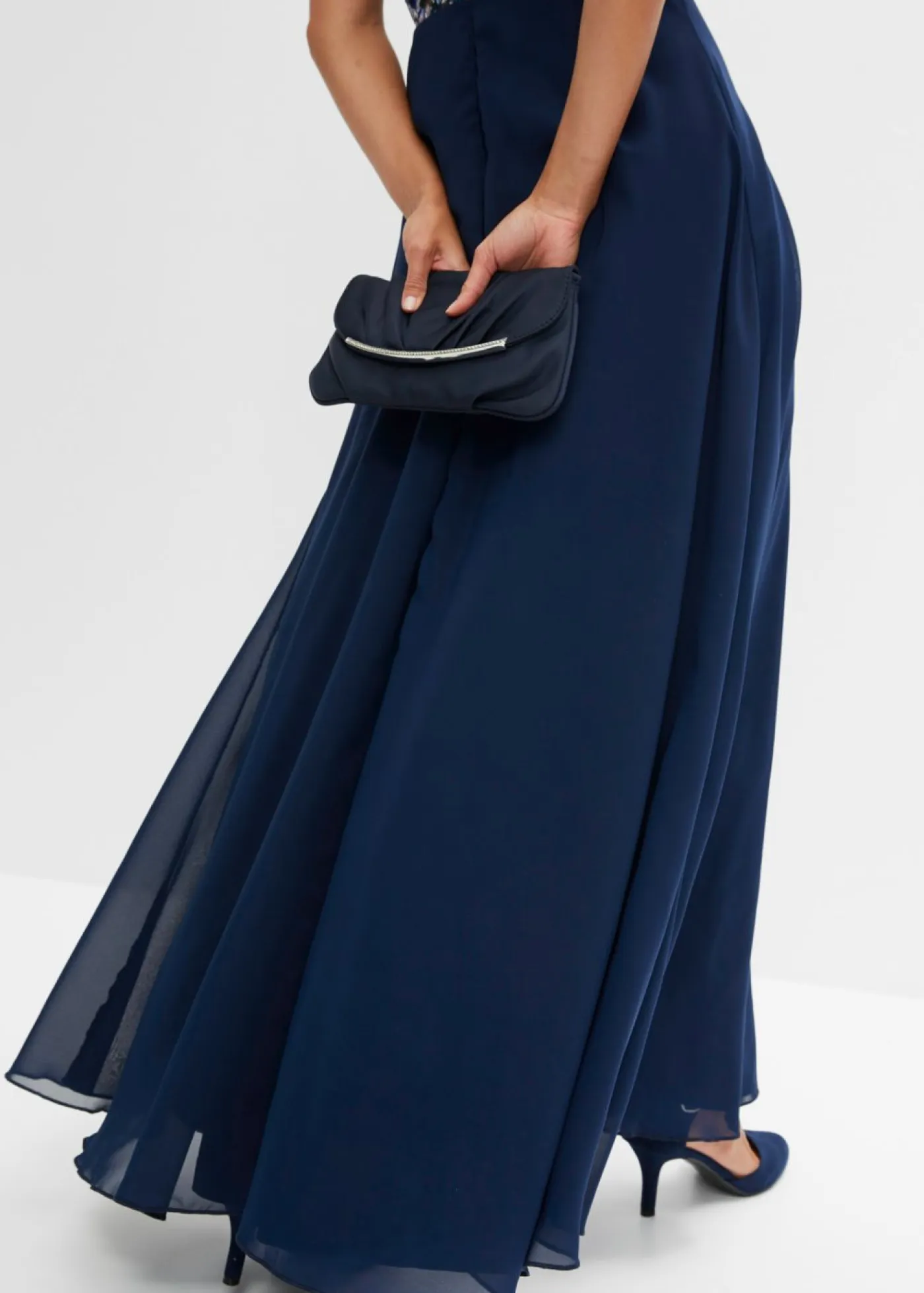 Discount Vestido maxi con encaje Mujer Vestidos|Ropa Elegante