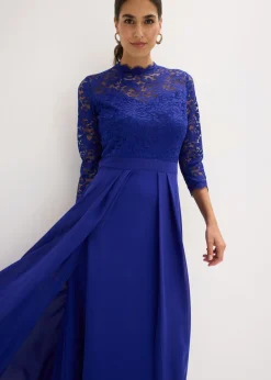 New Vestido maxi con encaje Mujer Vestidos|Tallas Pequeñas