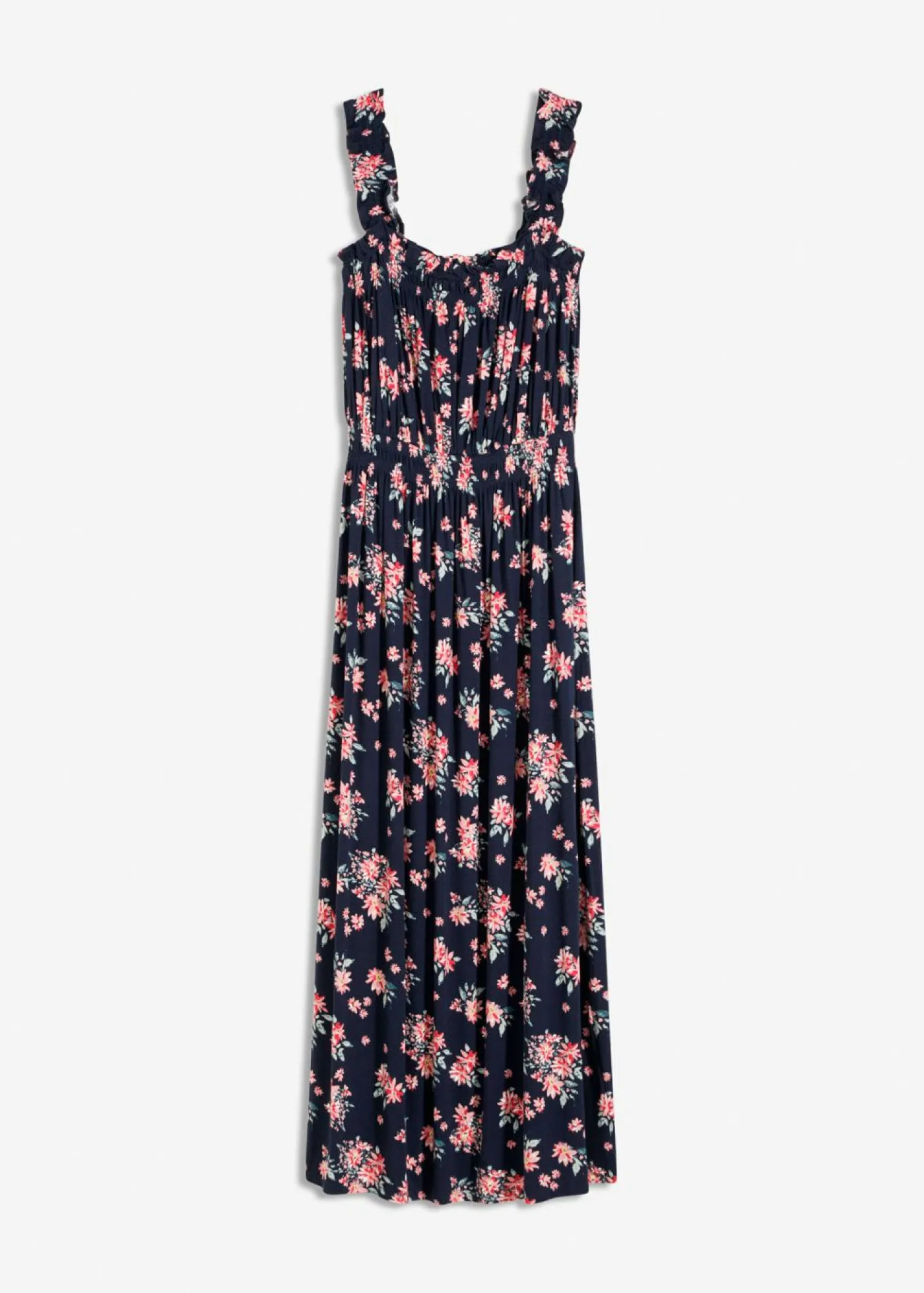 Online Vestido maxi de mezcla de viscosa fluida Mujer Vestidos