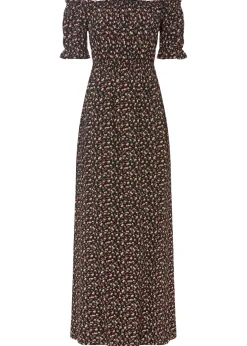 Online Vestido maxi de viscosa pura Mujer Vestidos