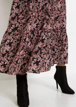 Clearance Vestido maxi de viscosa pura Mujer Vestidos