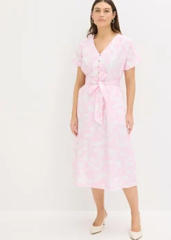 Clearance Vestido midi Mujer Vestidos|Novedades