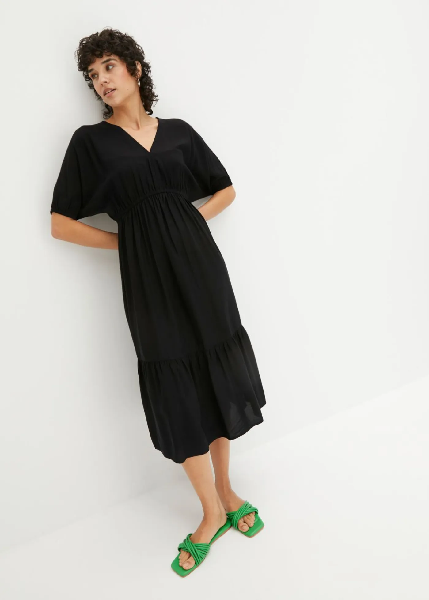 Sale Vestido midi Mujer Vestidos