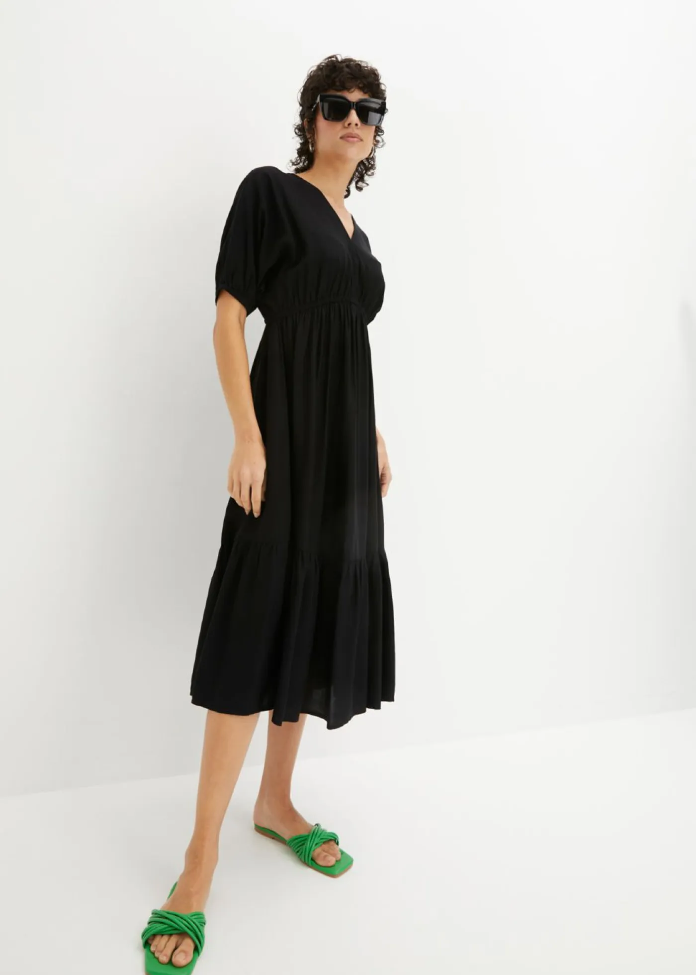 Sale Vestido midi Mujer Vestidos
