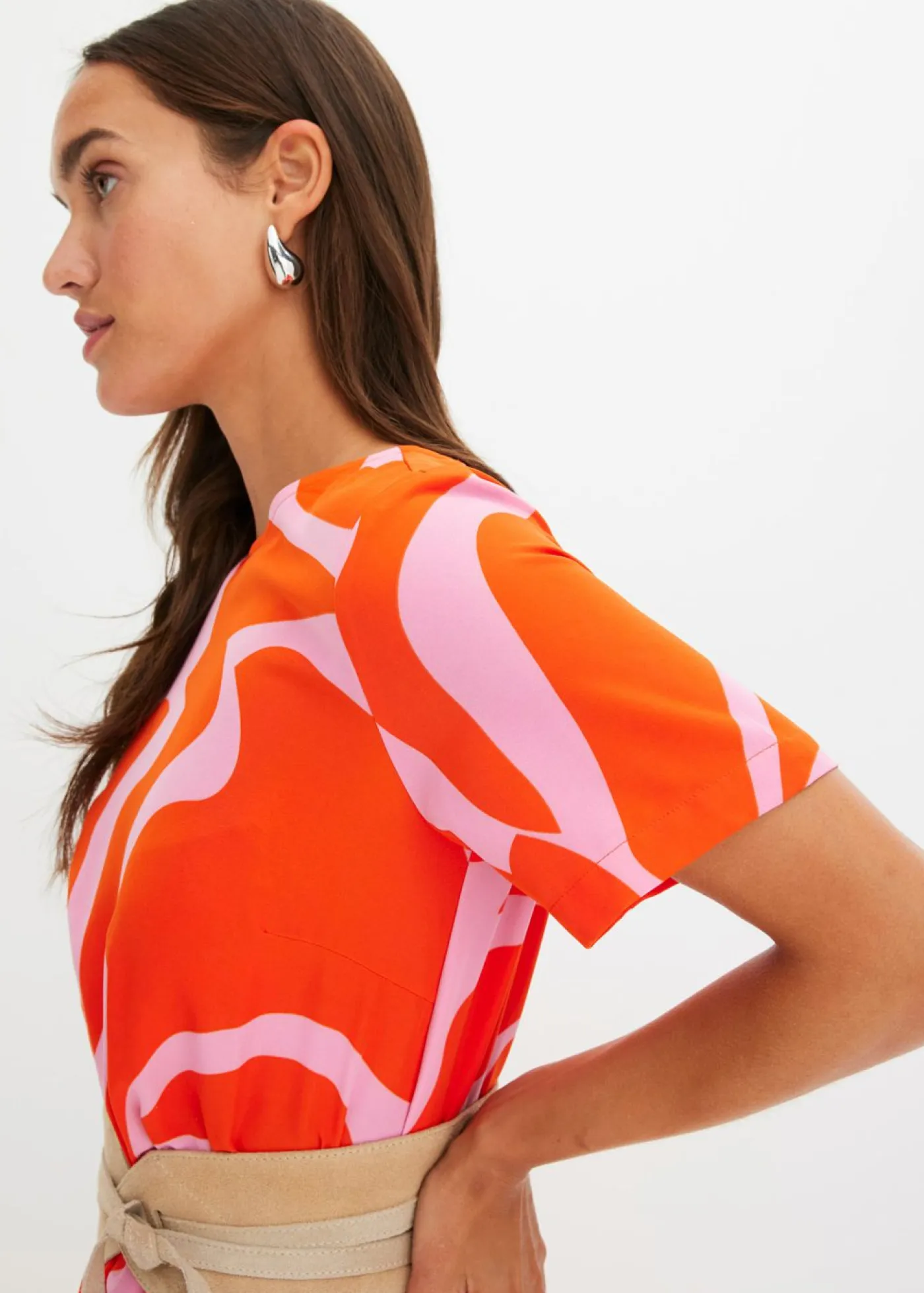 Sale Vestido midi Mujer Vestidos