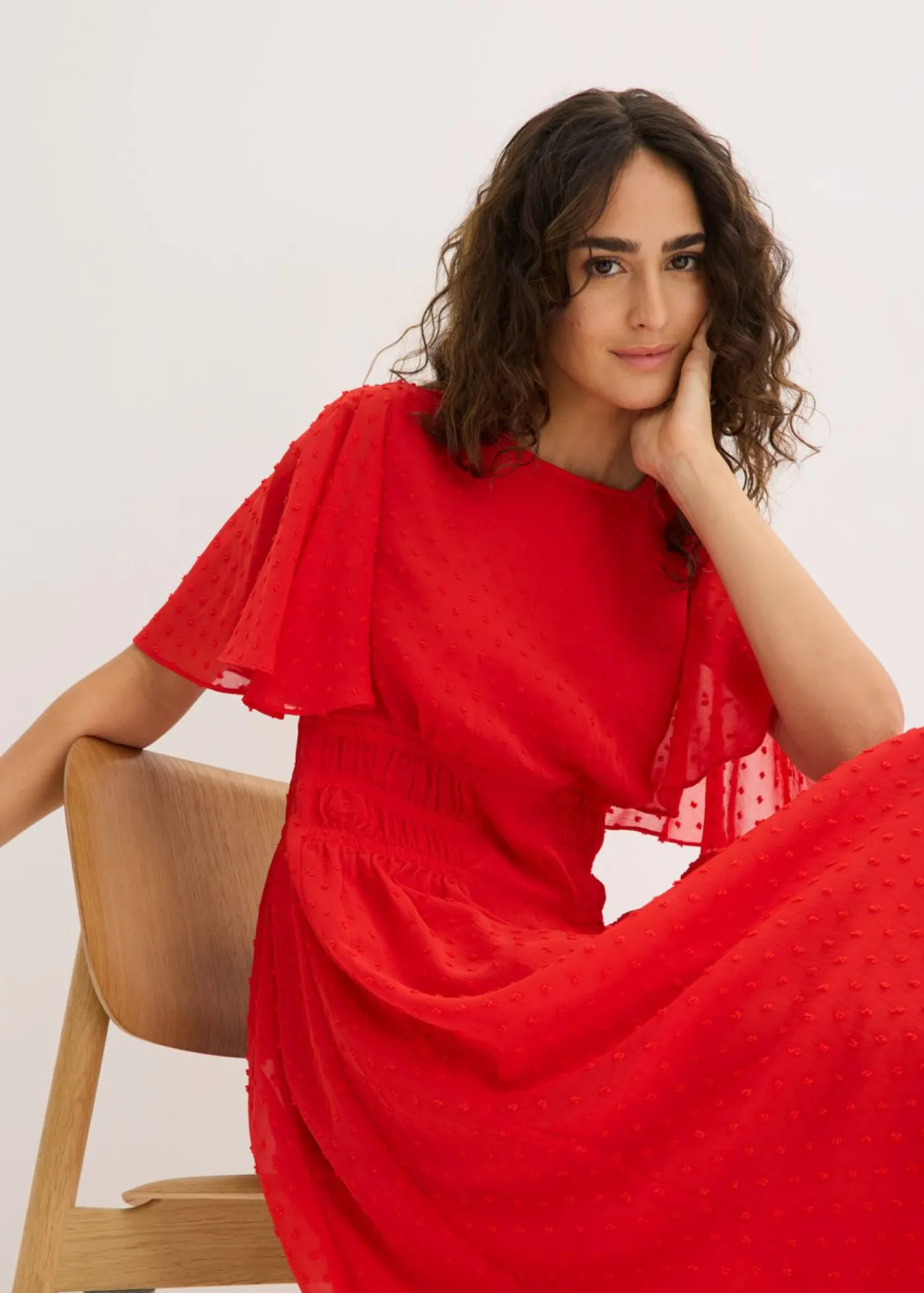 Vestido midi Mujer Vestidos