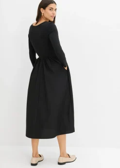 Online Vestido midi Mujer Esenciales|Vestidos