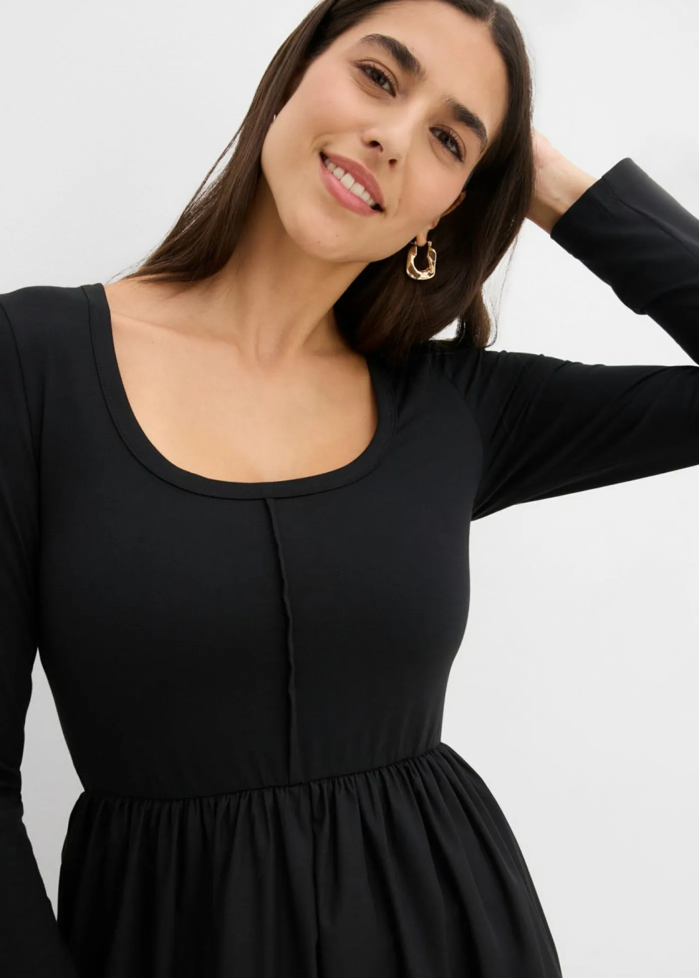 Online Vestido midi Mujer Esenciales|Vestidos