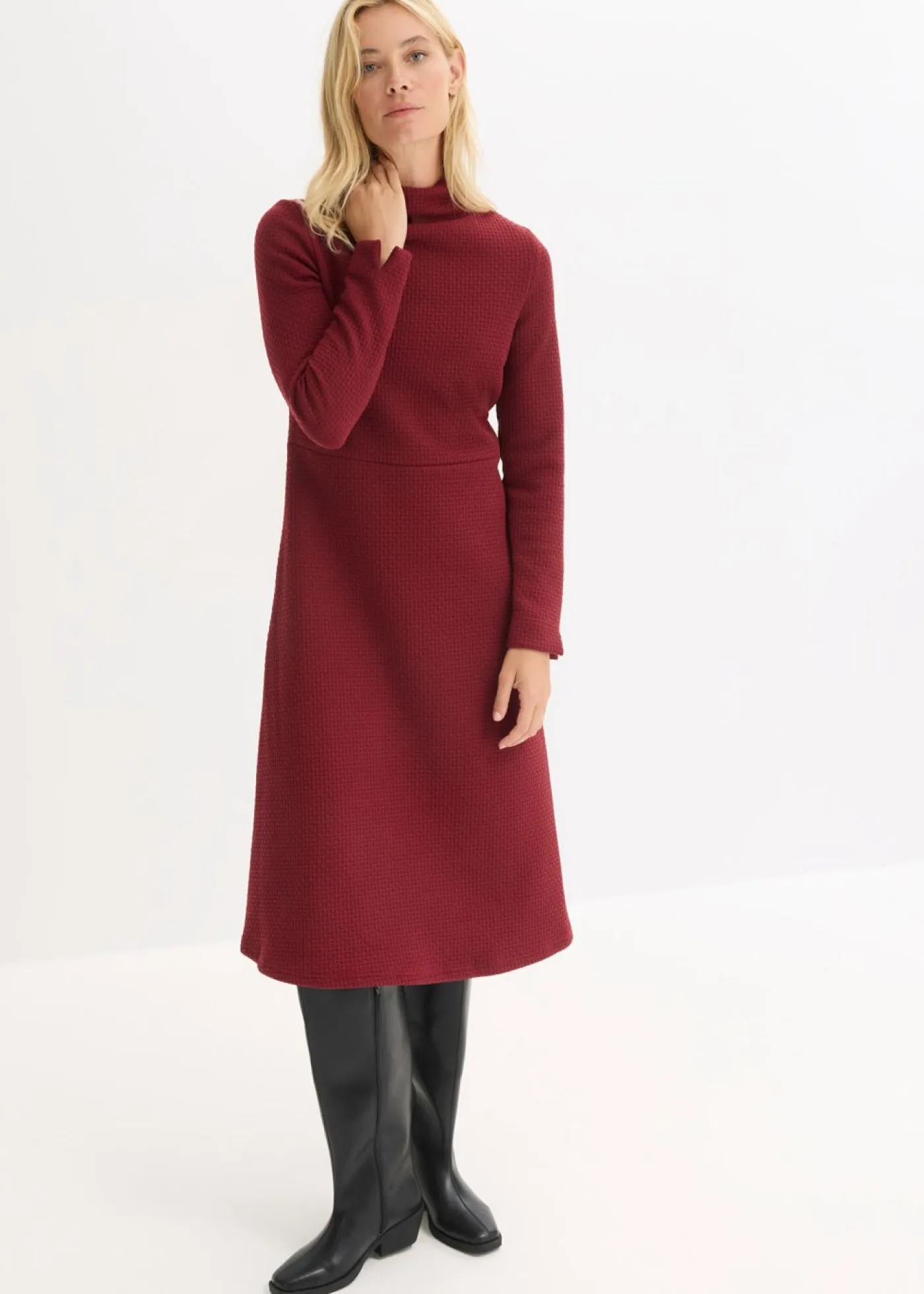 Hot Vestido midi acampanado Mujer Vestidos