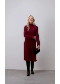 Hot Vestido midi acampanado Mujer Vestidos