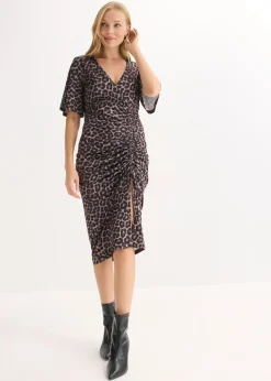 Clearance Vestido midi ajustado Mujer Vestidos|Novedades
