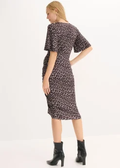 Clearance Vestido midi ajustado Mujer Vestidos|Novedades